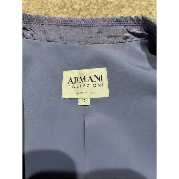 Armani Collezioni silk jacket size 12 - Picture 7 of 10